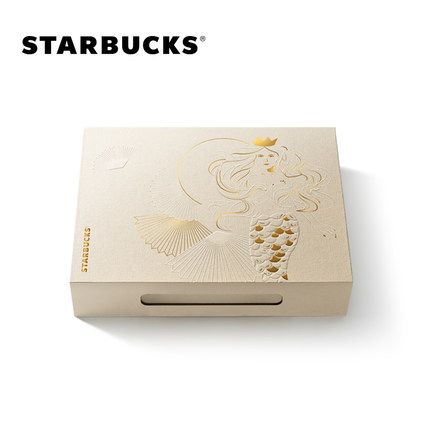2020星巴克 Starbucks 星巴克 中秋348型星情月饼礼盒/提领券 3款口味共6枚 台式桃山皮月饼团购优惠